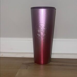 Starbucks Metallic Pink Tumbler